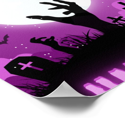 Poster Happy Halloween design (Coin)