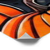 Poster Happy Halloween éffrayant traitement ou astuces de (Coin)