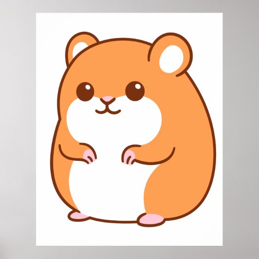Poster Happy Hamster (Devant)