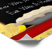 Poster Happy Heart Happy Belly Imprimer (Coin)