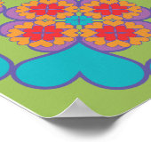 Poster Happy Heart Mandala 1 (Coin)