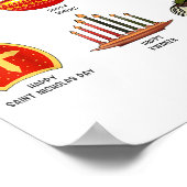 Poster Happy Holidays Around The World Multicultural Cele (Coin)