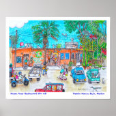 Poster Happy Hour Restaurant (Devant)