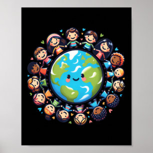 Poster Happy Jour des terres 2025 Cool Jour des terres en