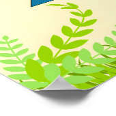 Poster Happy Jour des terres Hands Holding Globe 22 avril (Coin)