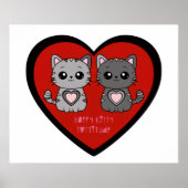 POSTER HAPPY KITTY 1 (Devant)