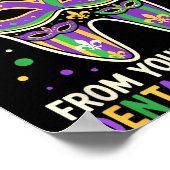 Poster Happy Mardi Gras From Your Favorite Dental Istant (Coin)