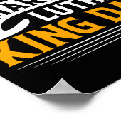 Poster Happy Martin Luther King Sticker (Coin)