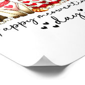 Poster Happy Meowentine's Day Cute Valentines Funny Cat S (Coin)