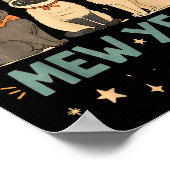 Poster Happy Mew Year Cat Party  (Coin)