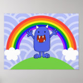 Poster Happy Monster (Devant)