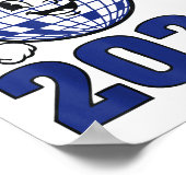 Poster Happy New Year 2026 Celebration Design (Coin)