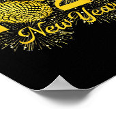 Poster Happy New Year 2026 Countdown Party Trip Matching (Coin)