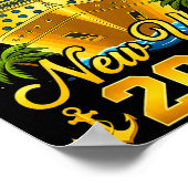 Poster Happy New Year 2026 Cruising Into The New Year 202 (Coin)