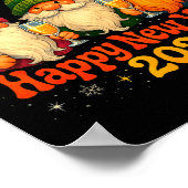 Poster Happy New Year 2026 Cute Gnome Party Gift  (Coin)