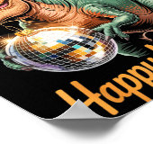 Poster Happy New Year 2026 Dinosaur Funny T-rex Tee For K (Coin)