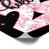 Poster Happy New Year 2026 Disco Ball Bow New Year's Eve  (Coin)