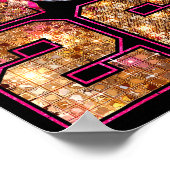 Poster Happy New Year 2026 Disco Ball Nk Coquette Bow Fam (Coin)