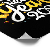 Poster Happy New Year 2026 Fireworks Party Graphic Men Wo (Coin)