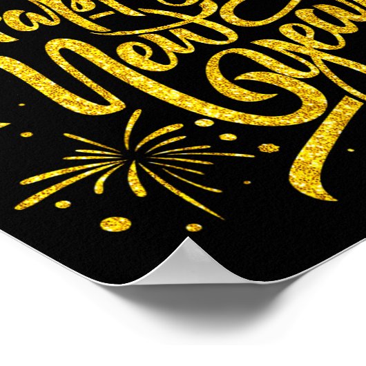 Poster Happy New Year 2026 Funny New Years Eve Party Men  (Coin)