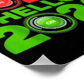 Poster Happy New Year 2026 Goodbye 2025 Hello 2026  (Coin)