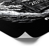 Poster Happy New Year 2026 Goodbye 2025 Hello 2026 Family (Coin)