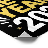 Poster Happy New Year 2026 - New Year's Eve 2026 (Coin)