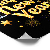 Poster Happy New Year 2026 New Years Eve Party Countdown (Coin)