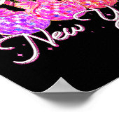 Poster Happy New Year 2026 Preppy New Years Nk Coquette B (Coin)