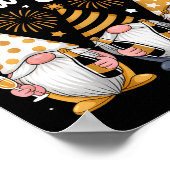 Poster Happy New Years Eve Party Gnomes Matching Family (Coin)