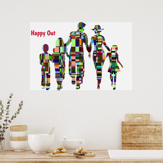 Poster Happy Out (Cuisine)