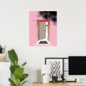 Poster Happy Passover Exodus Cartoon (Bureau à domicile)