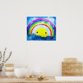 Poster Happy Rainbow (Cuisine)