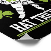 Poster Happy Saint Hat Trick's Day St. Patrick's Day Hock (Coin)