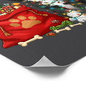 Poster Happy Sheepadoodle Christmas Lights Dog Mom Sheepa (Coin)