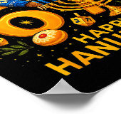 Poster Happy Six Seven Hanukkah Funny Meme Menorah Sloth  (Coin)