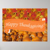 Poster Happy Thanksgiving (Devant)