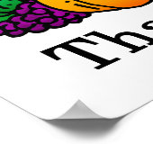 Poster Happy Thanksgiving (Coin)