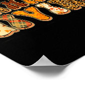 Poster Happy Thanksgiving For Turkey Day Family Dinner Th (Coin)