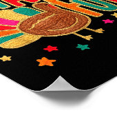 Poster Happy Thanksgiving Funny Thankful Turkey Pumpkin F (Coin)