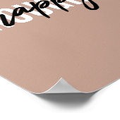 Poster Happy Thoughts | Positive Quote (Coin)