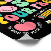 Poster Happy To See Your Face Teacher Student Funny Back (Coin)