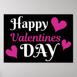 Poster Happy valentines day