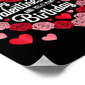 Poster Happy Valentines Day And Yes It Is My Birthday Val (Coin)