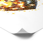 Poster Happy Valentine's Day Funny Gold Coquette Disco Ba (Coin)