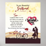Poster Happy Valentine's Day My Beautiful Girlfriend<br><div class="desc">Happy Valentine's Day My Beautiful Girlfriend.  Offering gifts sooner or later does not matter,  it matters that you sincerely gave gifts !!</div>
