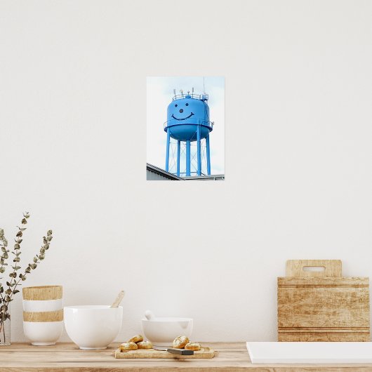 Poster Happy Water Tower (Cuisine)