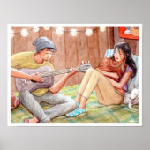 Poster "Harana" - inspiré par la chanson Eraserheads (Devant)