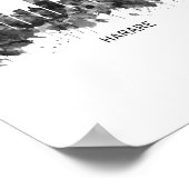 Poster Harare Zimbabwe Skyline (Coin)