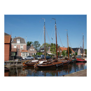 Poster Harbor, village de Dutch